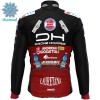 Fietskleding (Fietsshirt Lange Mouw + Lange Koersbroek) Drone Hopper 2022 Androni Giocattoli Winter Thermal Fleece - Rood Zwart